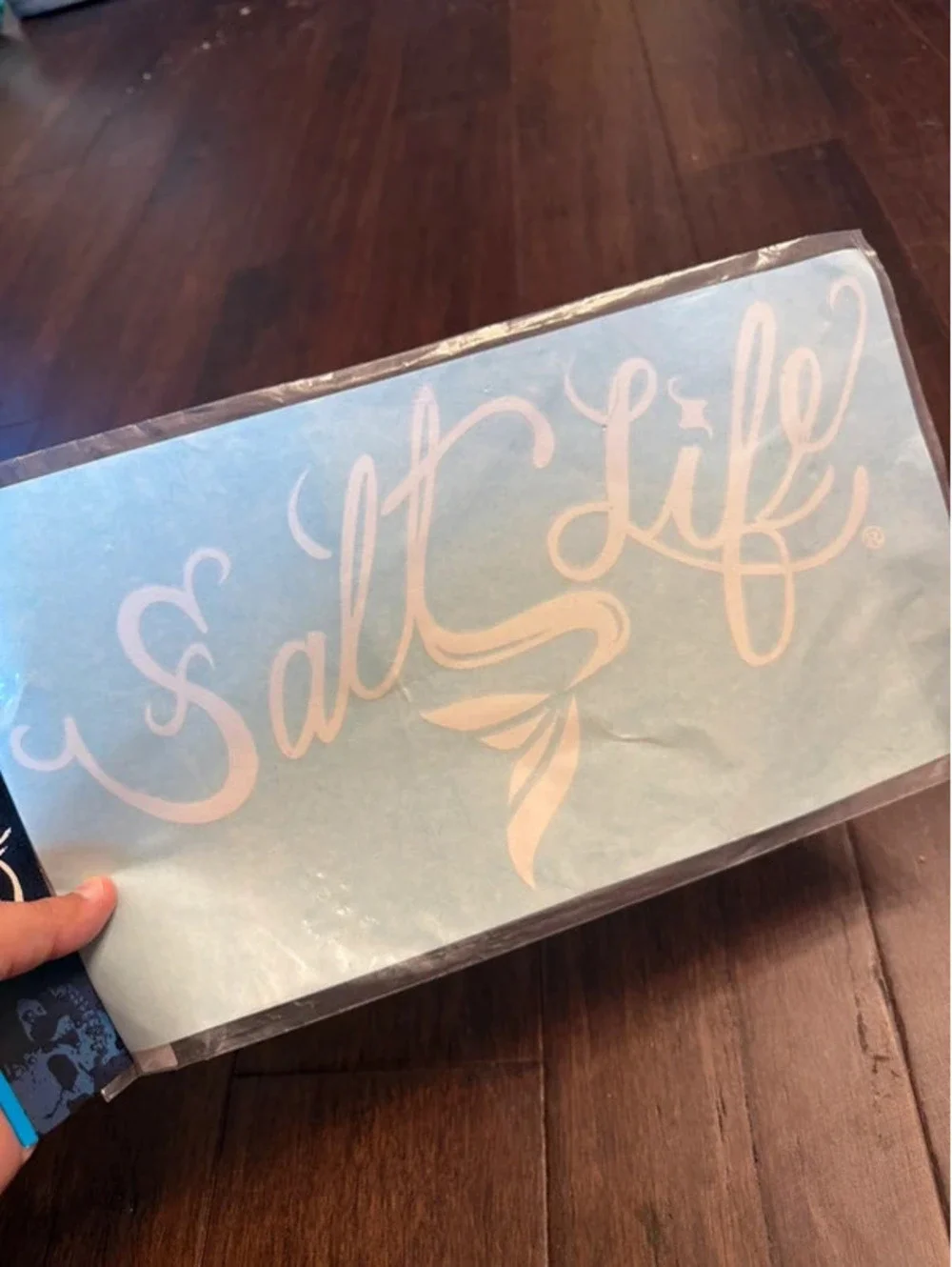 Salt Life White Medium Decal - New